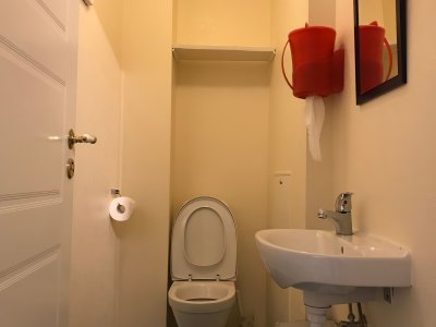Apartment Type 2 bathroom with toilet and sink