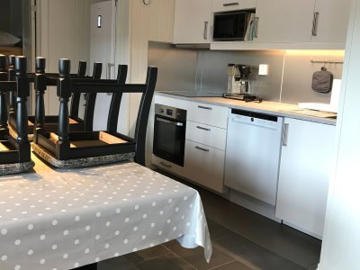 Apartment Type 2 kitchen with dining table