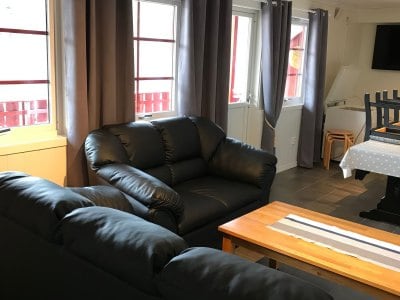 Apartment Type 2 living room with sofa