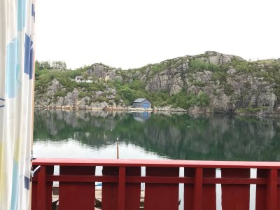 Apartment Type 3 balcony view of fjord – Sotra Rorbusenter